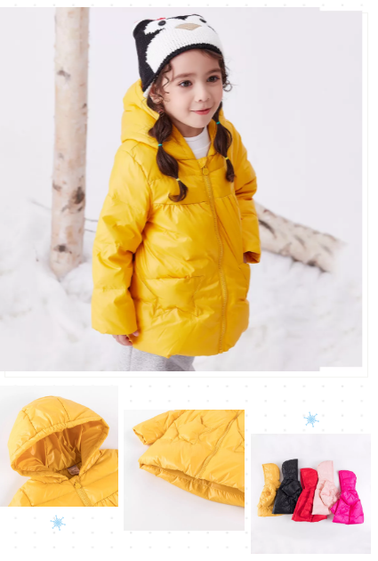 贝贝怡长款羽绒服，解读冬日温度