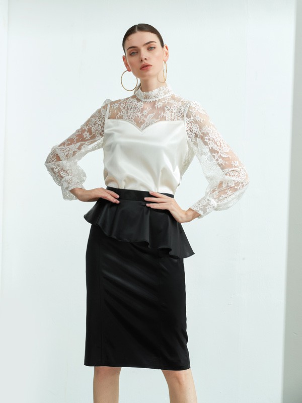 彩知丽CZHLE女装：黑白搭配是永恒经典