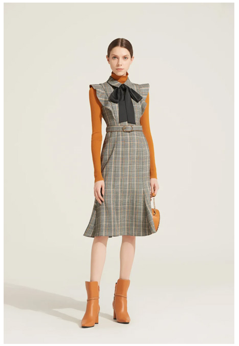 恩曼琳秋日新品 没有格纹的衣橱是不完整的