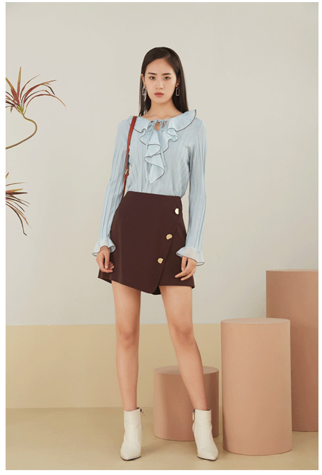 芝仪俘获一路浪漫幻想 Skirt穿搭进化论