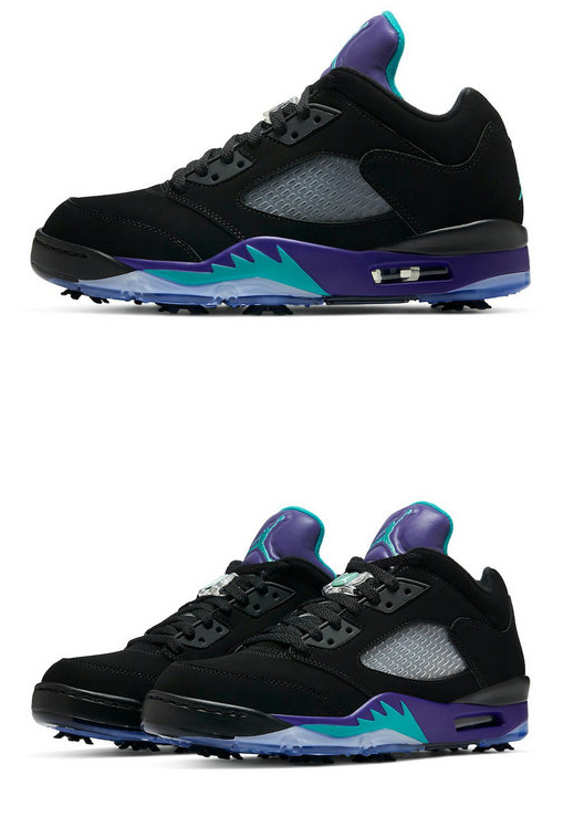 黑葡萄 Air Jordan 5 Low 全新高尔夫球版本来袭