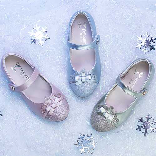 富罗迷2021新款爱莎公主高跟软底鞋