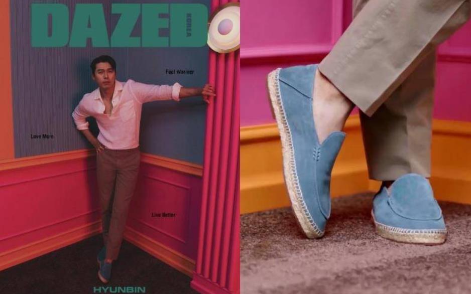 不同色彩的「Summer Walk」莫卡辛鞋来自Loro Piana经典款式之一