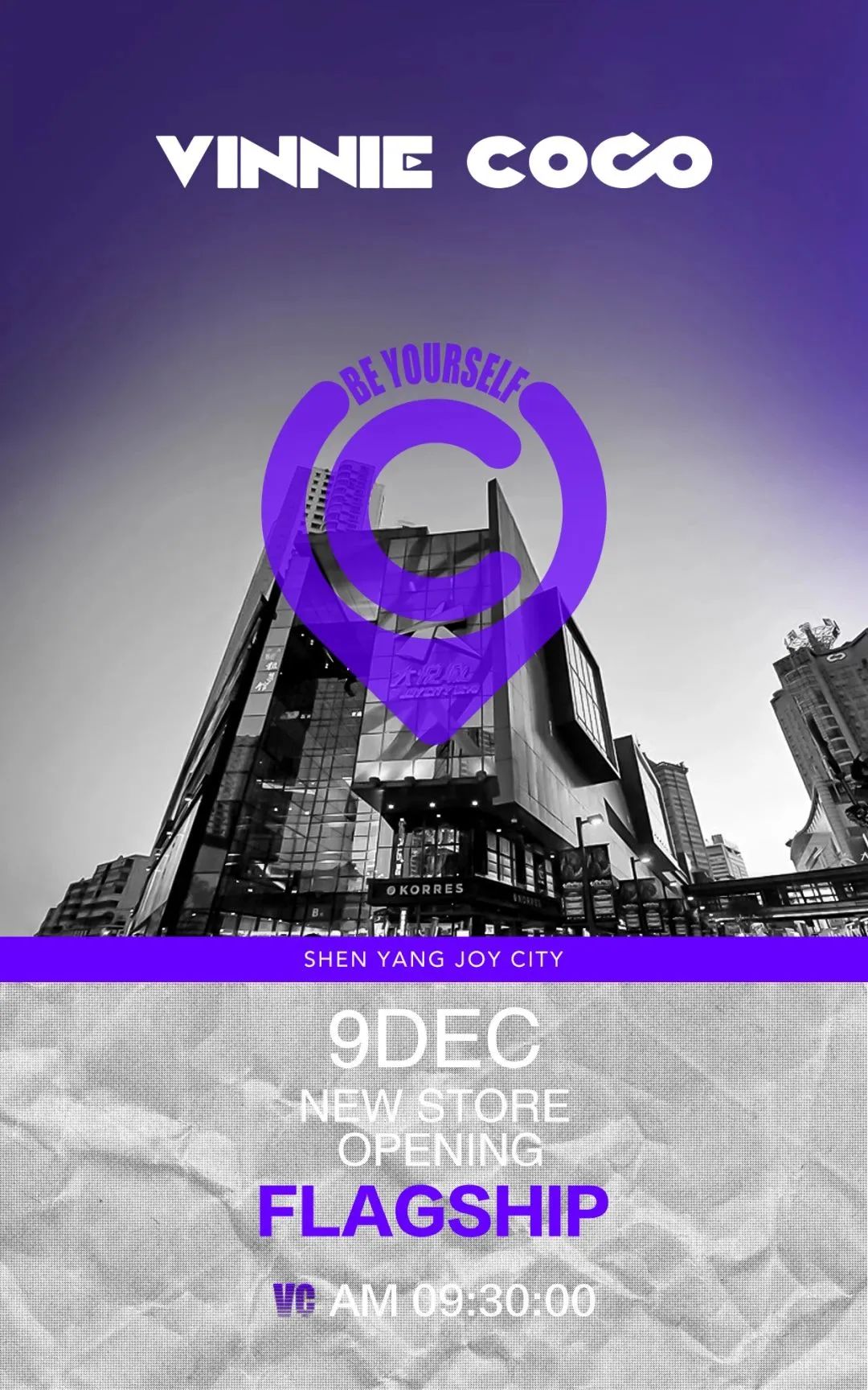 VINNIE COCO新店开业-沈阳-中街大悦城旗舰店