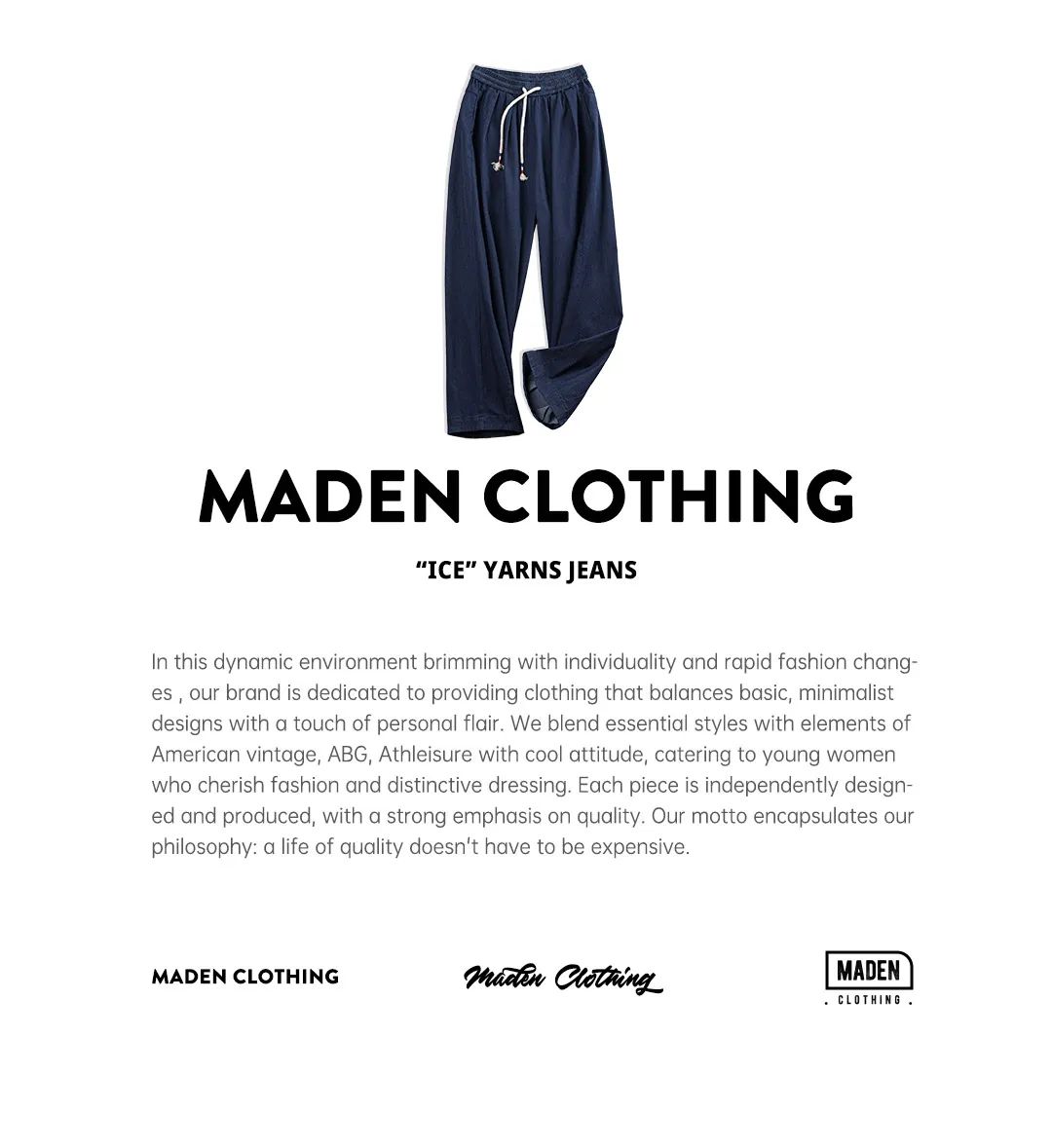 [裤]存更新:穿上降5℃，显高 5cm