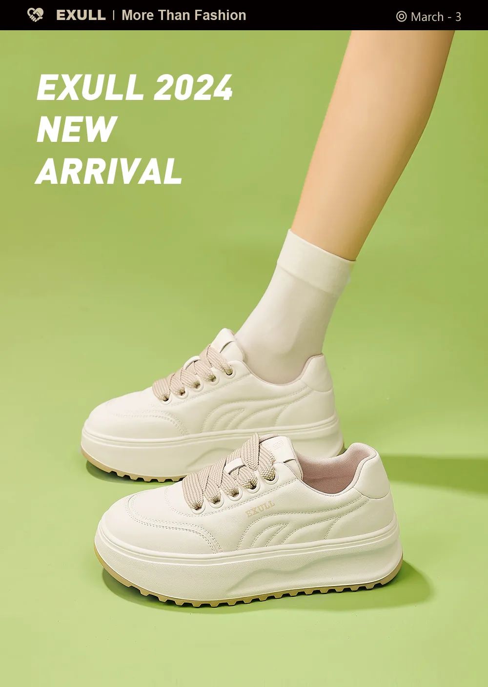 依思Q时尚女鞋上新 I 找到啦！早春舒适出行搭子~