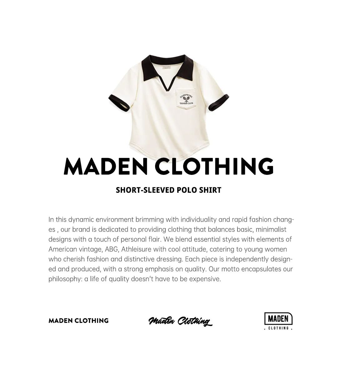马登女装：复古Polo一夏，无缝转场网球T