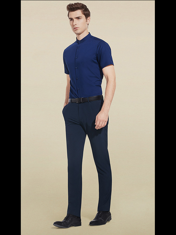 柒牌男装2018年夏装中华立领