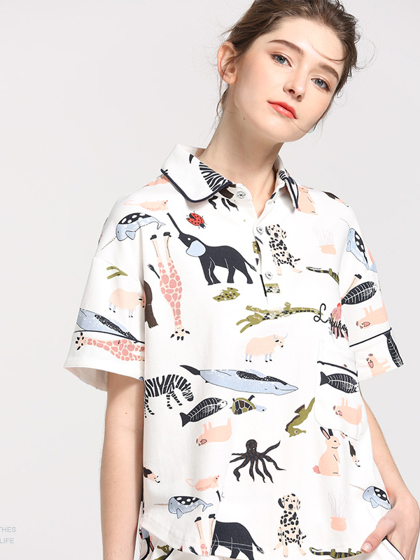 猫人家居服2018新款