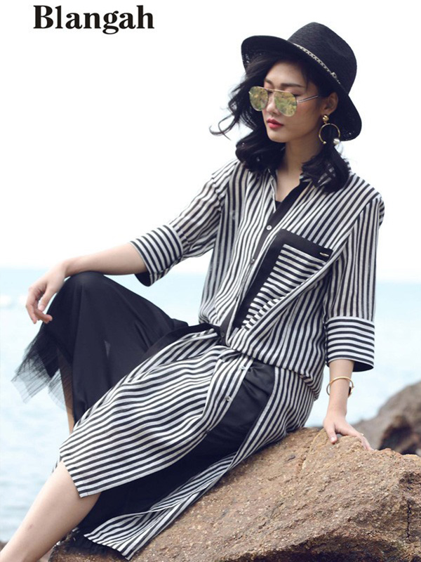 布兰雅时尚设计师女装2018年春夏新款