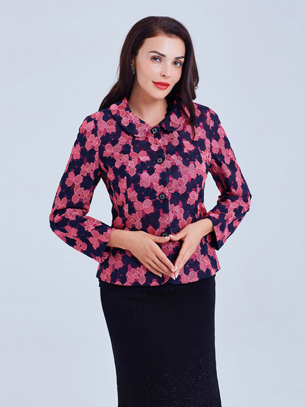 玫而美秋装展示