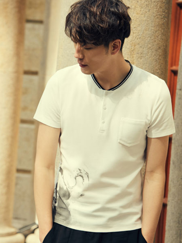 金甲时尚男装新款