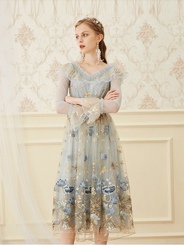 花儿开了2018秋冬款气质女装