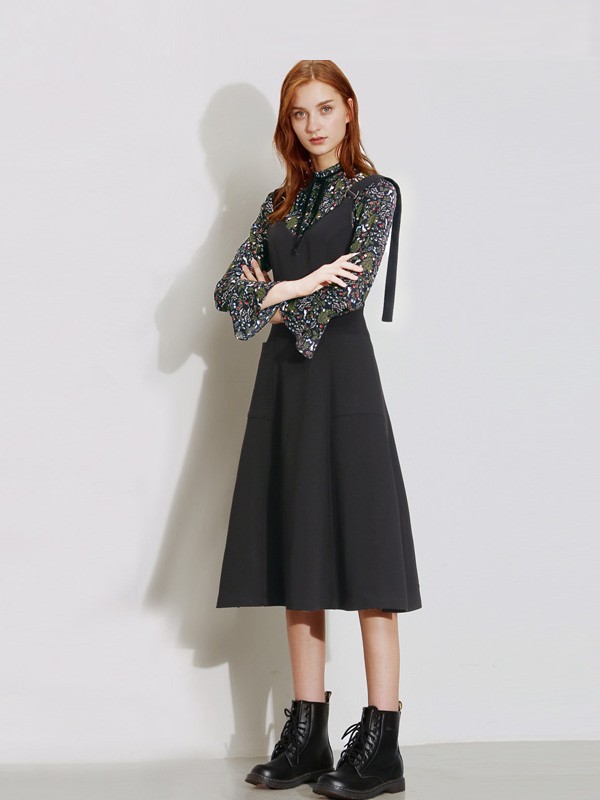 茜舞2018秋冬款气质女装