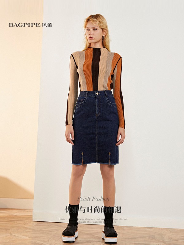 风笛2018秋冬款气质女装