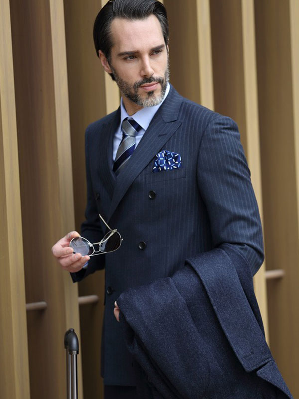 富绅商务男装展示