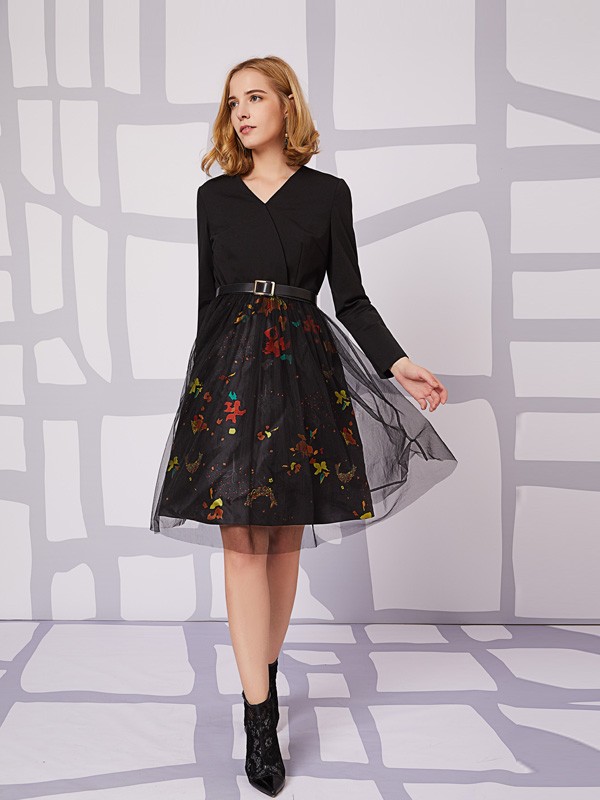 俪音之家2018秋冬款气质女装