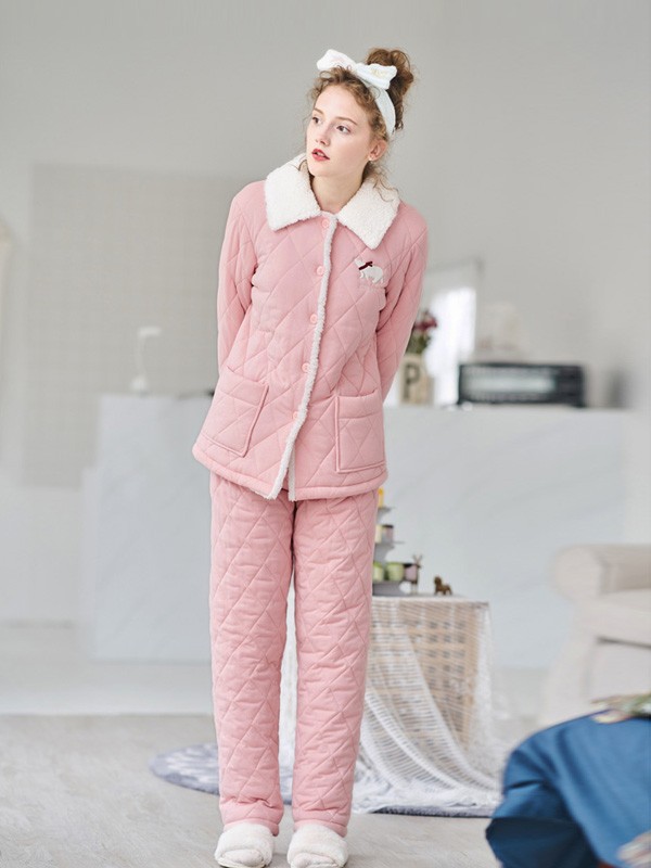 秋鹿屋家居服秋冬款式