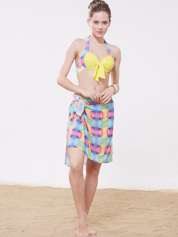 七彩狐春夏泳衣展示