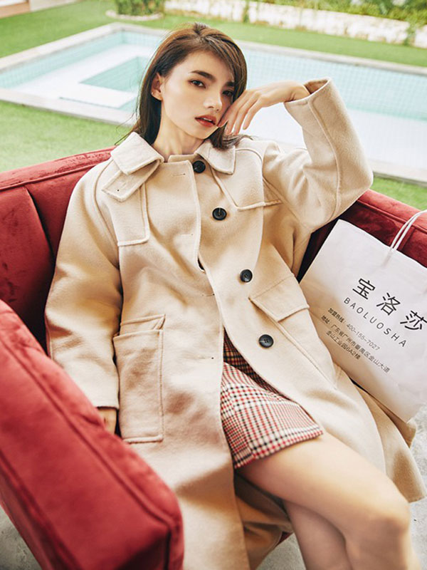 宝洛莎女装2019秋冬装女装