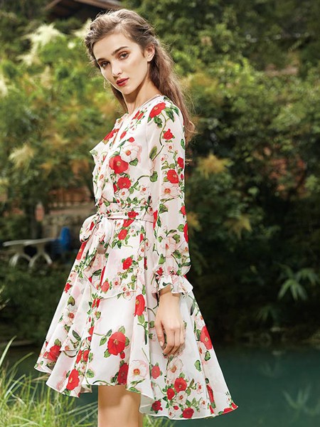 楚阁品牌2019春夏新款女装展示