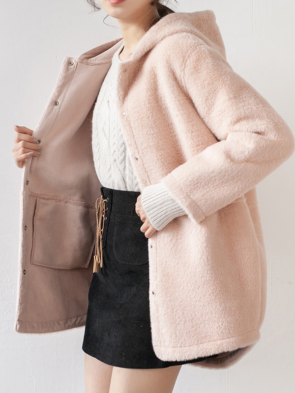 雅柔2019秋冬装新品保暖羊羔绒显瘦短款外套