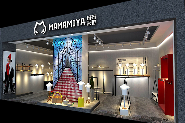 玛玛米雅童装店铺展示