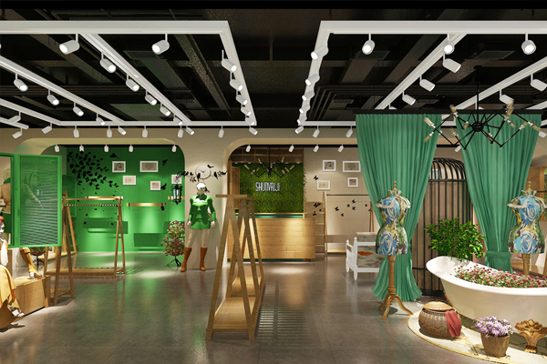 淑女日记店铺效果图