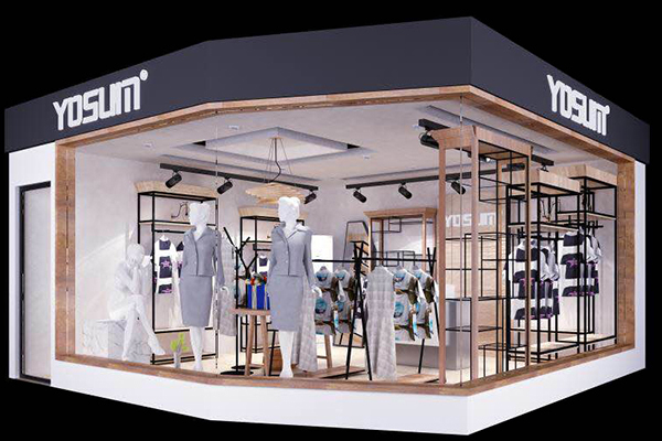 衣诗漫店铺效果图