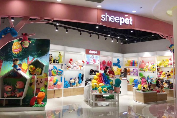 舒宠软体公仔店铺实景图