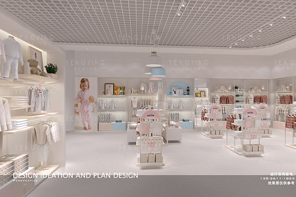 卓儿童装店铺效果图