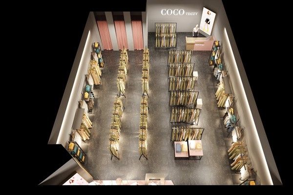 COCO TDZZY店铺效果图