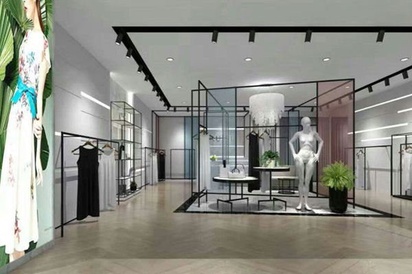 芮色女装店面效果图