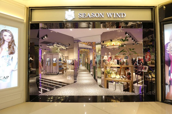 季候风店面效果图