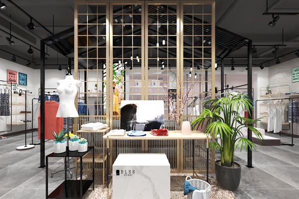 布伦圣丝店铺实景图