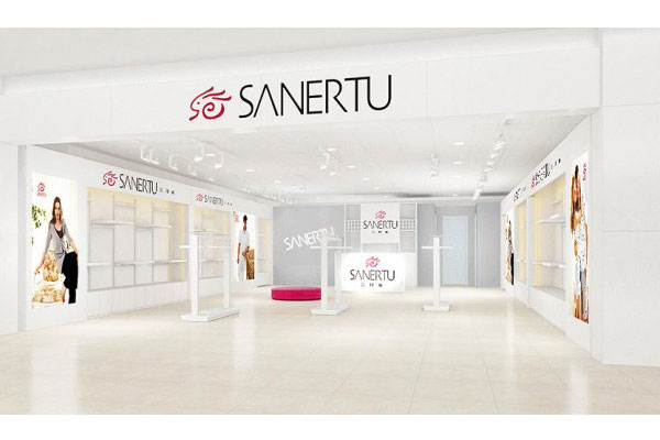 三耳兔内衣家居服店铺效果图