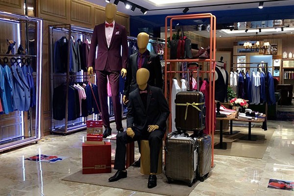 报喜鸟店面效果图