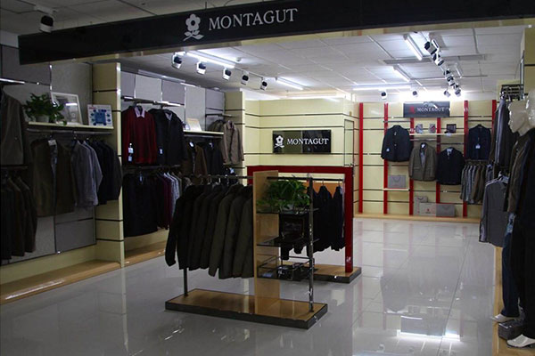 梦特娇男装店面形象图