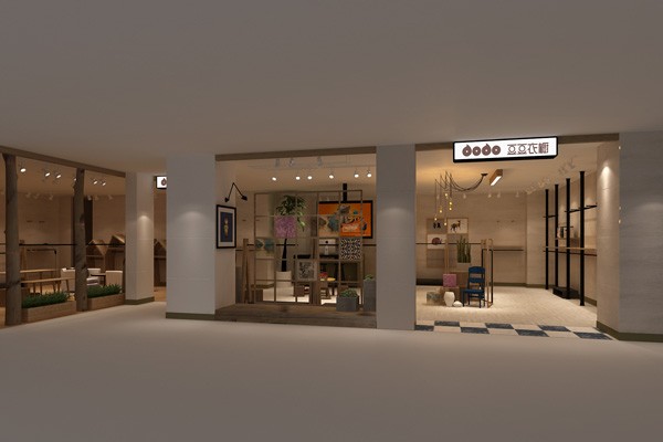 豆豆衣橱店面效果图
