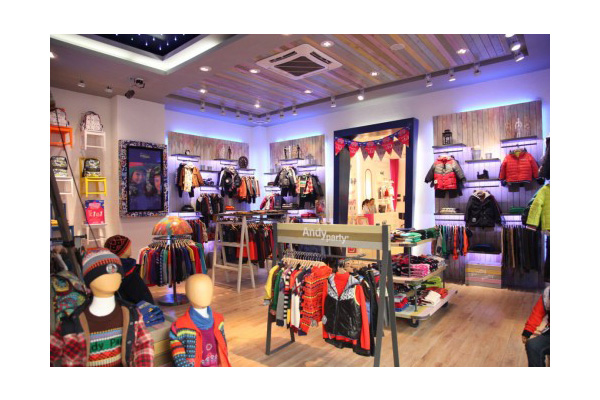 安迪派对童装店铺图