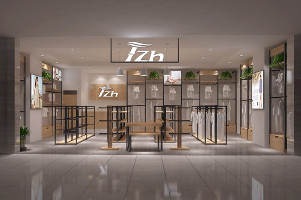 天竹健康生活馆店面效果图