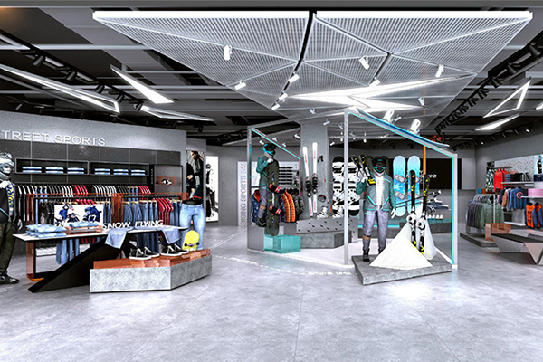 雪中飞店铺效果图