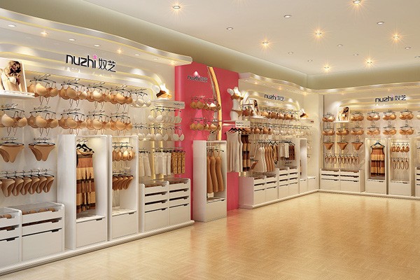 奴芝内衣店面效果图