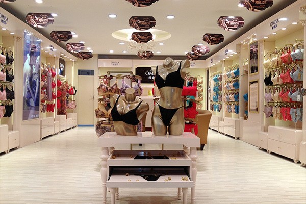 欧蜜莎内衣店面效果图