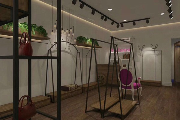 小妞你好店铺效果图