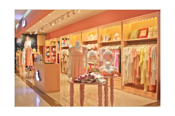 古格内衣店面陈列图