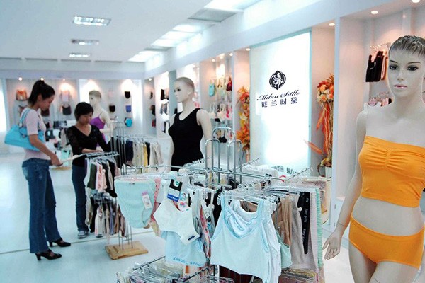 谜兰时黛店面实景图