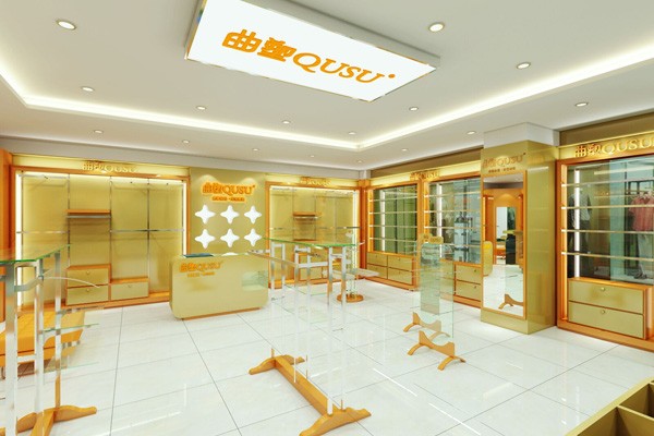 曲塑内衣店面效果图