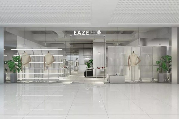 一泽男装店面效果图