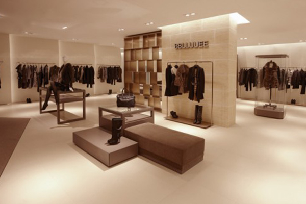 粉蓝店铺效果图